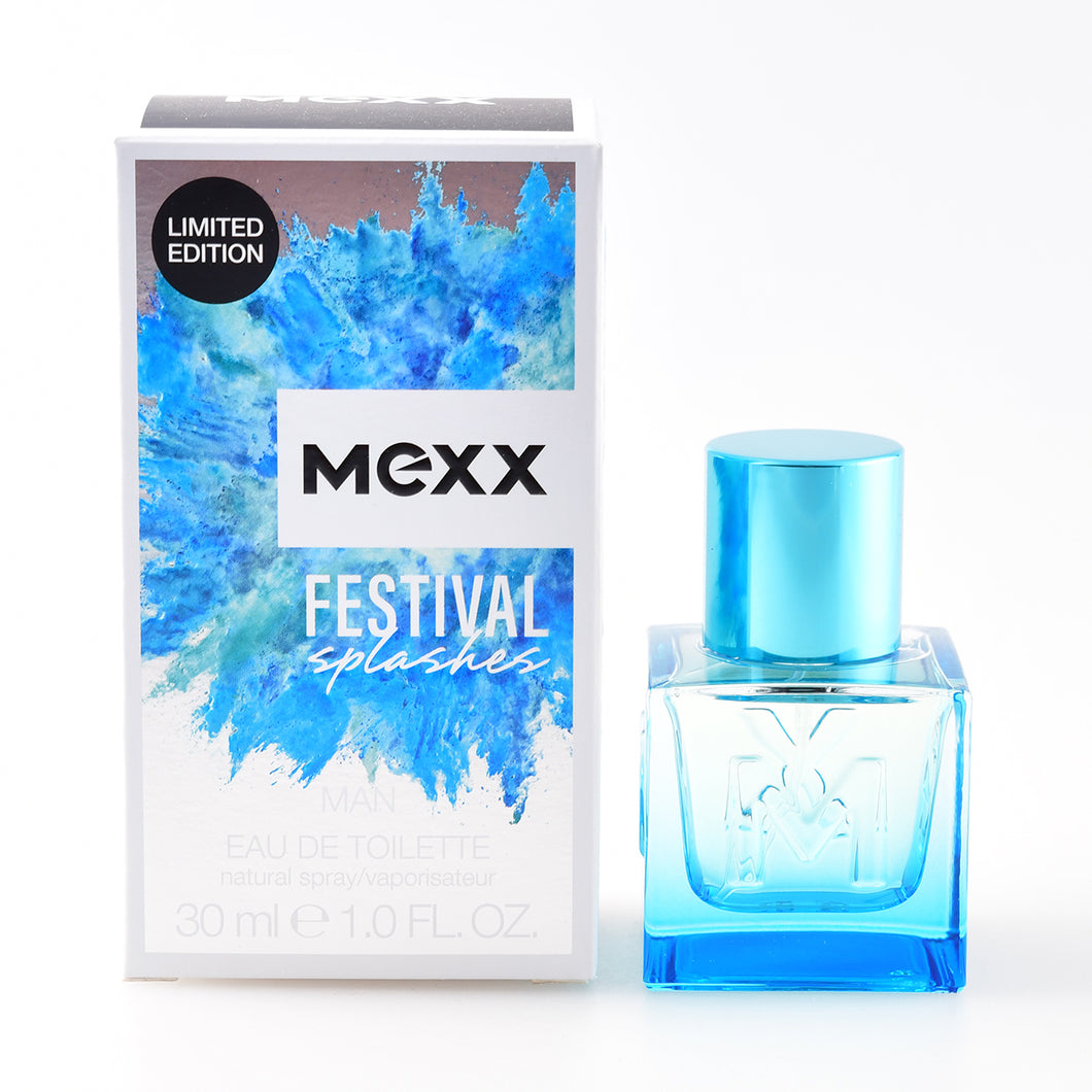 MEXX Festival Splashes 30 ml Eau de Toilette Spray for Man / Limited Edition