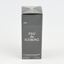 Lade das Bild in den Galerie-Viewer, Iceberg Eau de Iceberg pour Homme 100 ml Eau de Toilette Spray for Men
