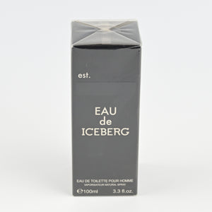 Iceberg Eau de Iceberg pour Homme 100 ml Eau de Toilette Spray for Men