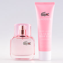 Lade das Bild in den Galerie-Viewer, Lacoste Eau de Lacoste L.12.12 Pour Elle SPARKLING SET 30 ml Eau de Toilette + 50 ml Shower Gel / Duschgel
